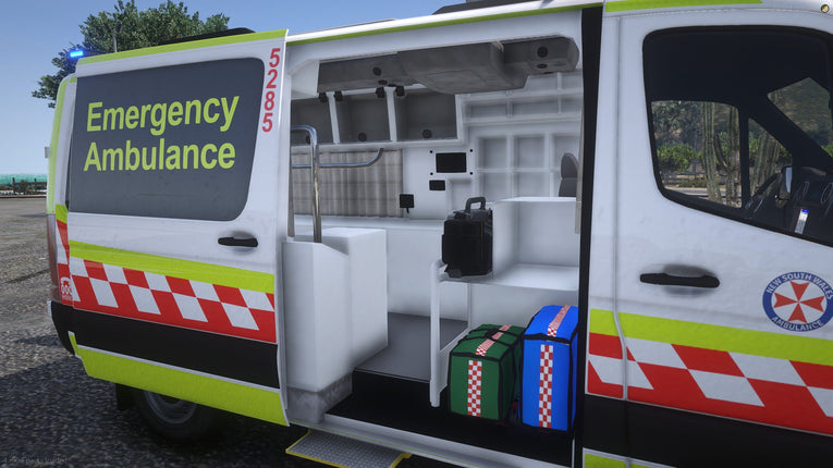 2019-2023 NSW Ambulance Mercedes Benz Sprinter - No Bullbar