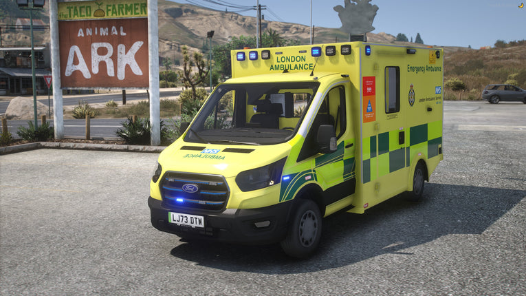 2023 Ford E-Transit Ambulance - London Style