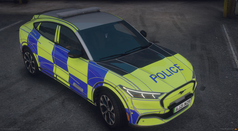 Police Demonstrator Mustang Mach E