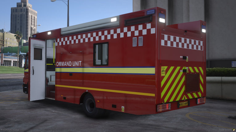 2007 Mercedes Atego Fire Command Support Unit