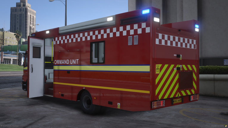 2007 Mercedes Atego Fire Command Support Unit