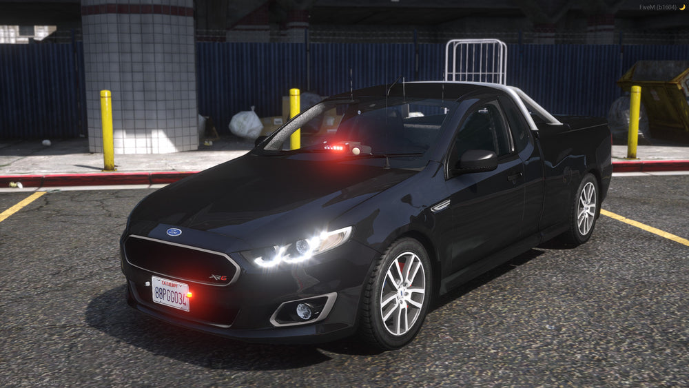 Victoria Police Unmarked Ford Falcon Ute