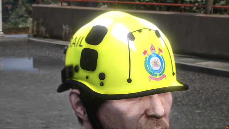 Multi Purpose Helmet NSW Rail Fire and Emergency