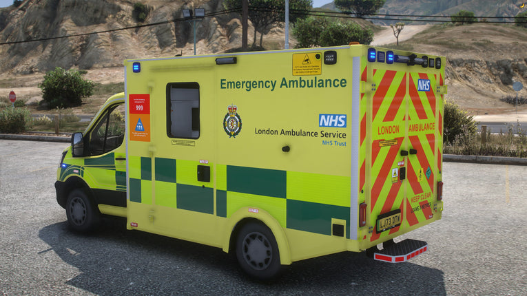 2023 Ford E-Transit Ambulance - London Style