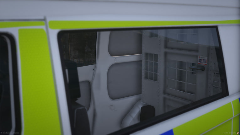 2018 Surrey Police Ford Transit Custom LWB Cell Van