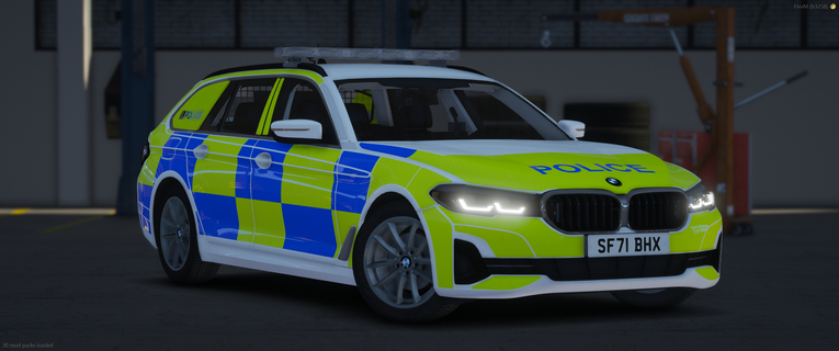 2020 BMW G31 530D Traffic Pol-Scot style [ELS]