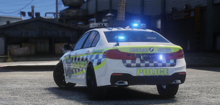 Victoria Police 2018 BMW 530D Marked SHP / Unmarked