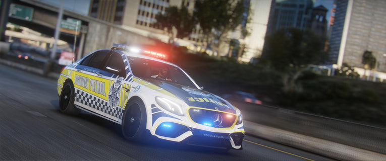 Mercedes AMG E63 Marked / Halfmarked