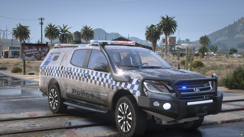 VicPol Colorado Dual Cab Divisional Van