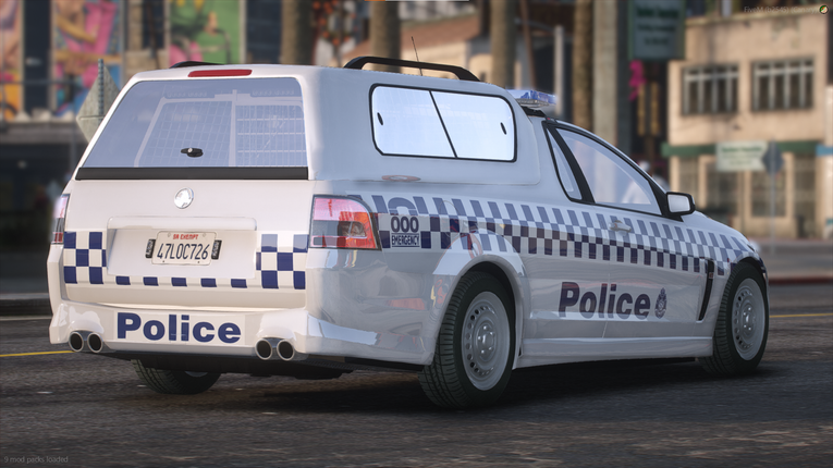2014 Evoke Dog Ute VicPol - Semi Fictional