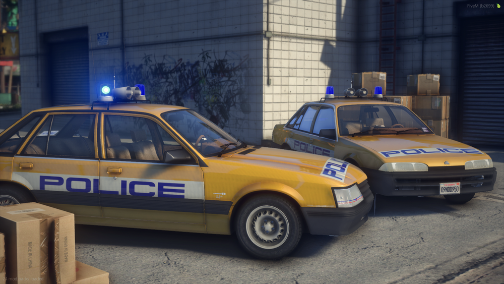 VicPol VL / VK Commodores Marked / UnMarked Pack