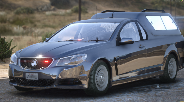 2014 Evoke Dog Ute VicPol - Semi Fictional