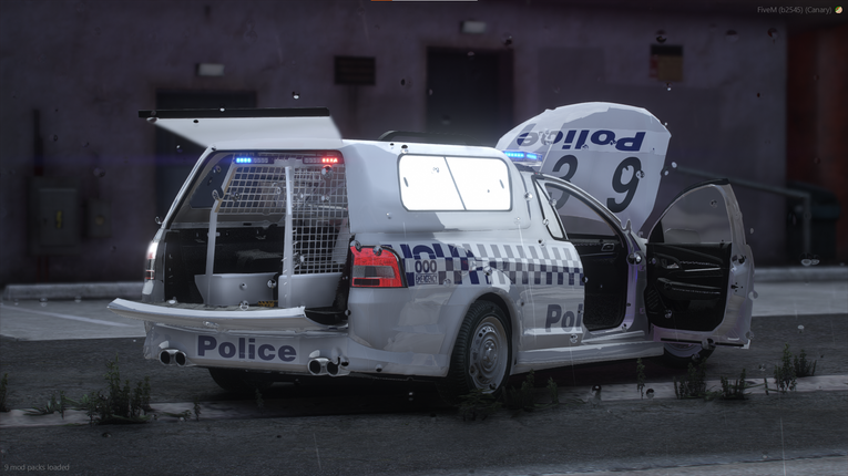 2014 Evoke Dog Ute VicPol - Semi Fictional