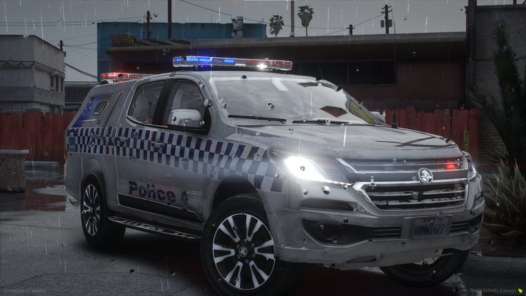VicPol Colorado Dual Cab Divisional Van