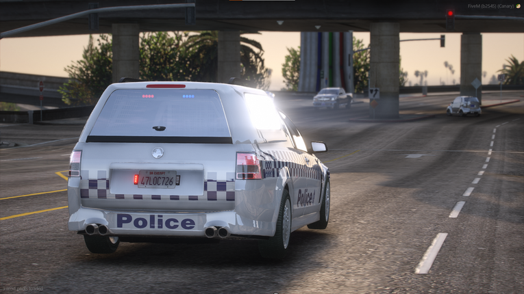 2014 Evoke Dog Ute VicPol - Semi Fictional