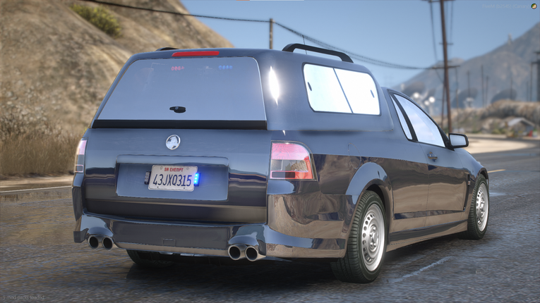 2014 Evoke Dog Ute VicPol - Semi Fictional