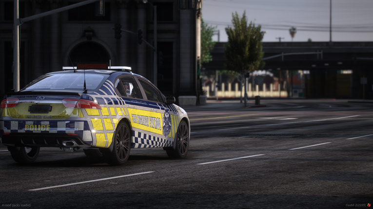 Victoria Police Highway Patrol Ford Falcon
