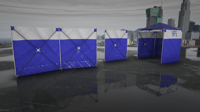 [PROP]Police Forensic Tent