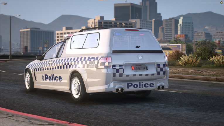 2014 Evoke Dog Ute VicPol - Semi Fictional