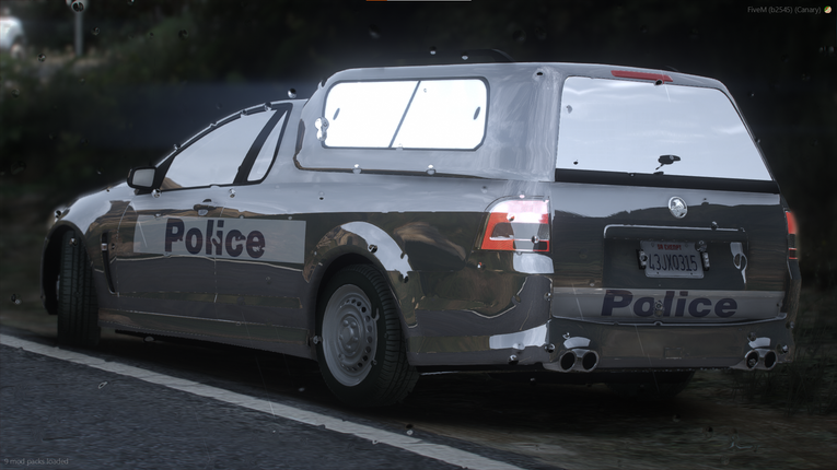 2014 Evoke Dog Ute VicPol - Semi Fictional