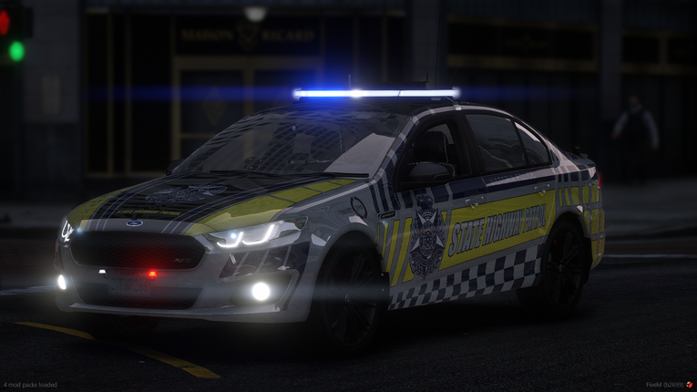 Victoria Police Highway Patrol Ford Falcon