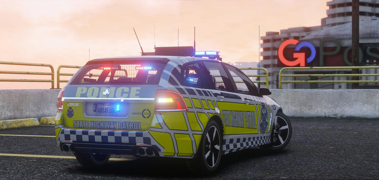Victoria Police 2015 Holden Highway Patrol VF Wagon