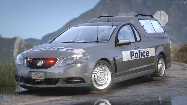 2014 Evoke Dog Ute VicPol - Semi Fictional