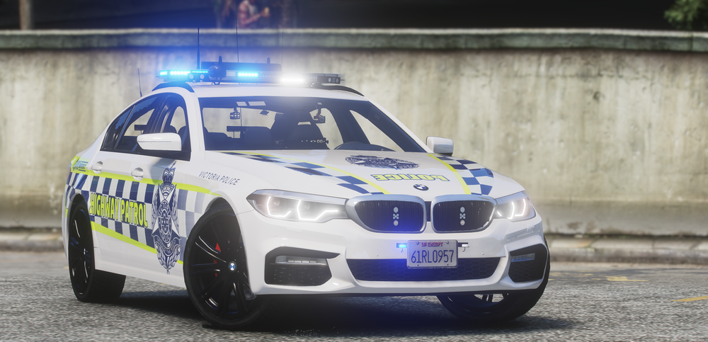 Victoria Police 2018 BMW 530D Marked SHP / Unmarked