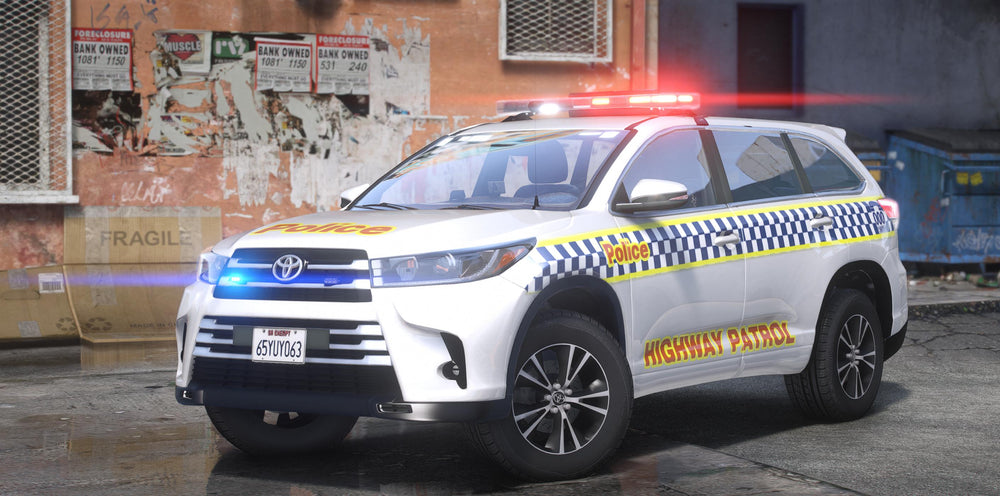 Toyota Kluger Marked And Unmarked