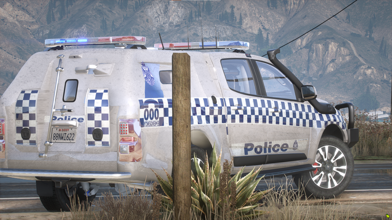 VicPol Colorado Dual Cab Divisional Van