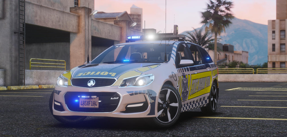 Victoria Police 2015 Holden Highway Patrol VF Wagon