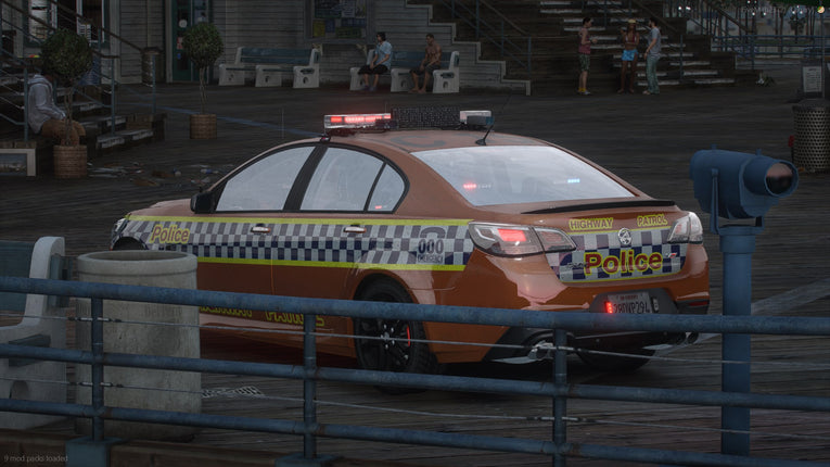 VicPol VF Redline Fictional Marked / Unmarked