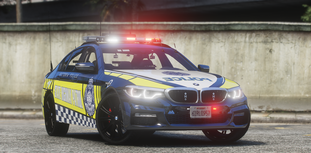 Victoria Police 2018 BMW 530D Marked SHP / Unmarked