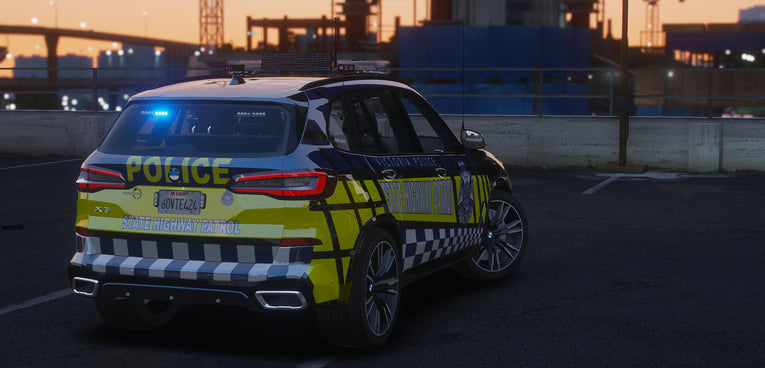 Victoria Police 2022 BMW X5 Marked SHP Highway / Unmarked