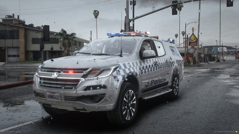 VicPol Colorado Dual Cab Divisional Van
