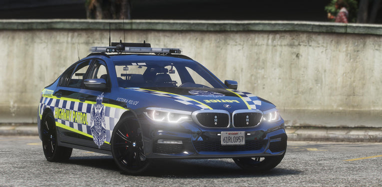 Victoria Police 2018 BMW 530D Marked SHP / Unmarked