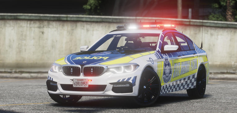 Victoria Police 2018 BMW 530D Marked SHP / Unmarked