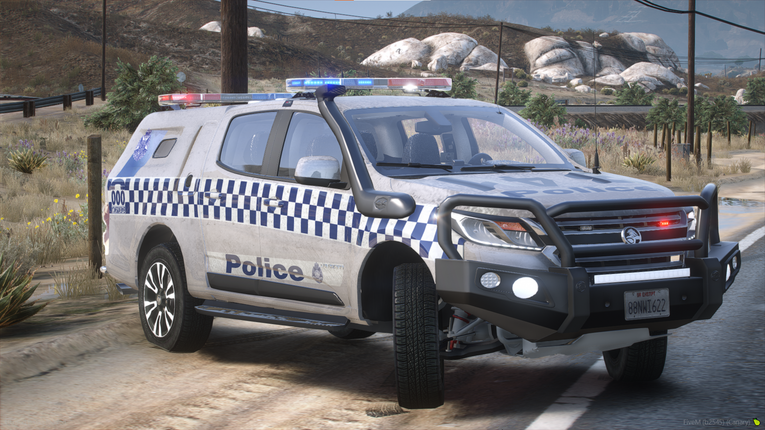 VicPol Colorado Dual Cab Divisional Van