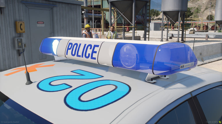 Metropolitan Police BMW 5 Series E60 ARV - Maxim Version