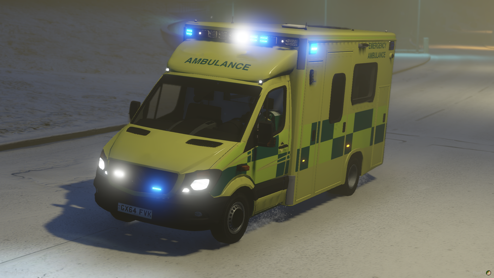 2014 SE Style Mercedes Benz Sprinter Double Crewed Ambulance (Non ELS)