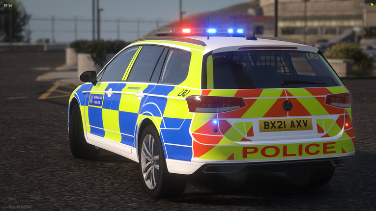 Metropolitan Police 2021 Volkswagen Passat GTE Area Car
