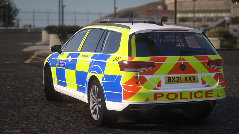 Metropolitan Police 2021 Volkswagen Passat GTE Area Car