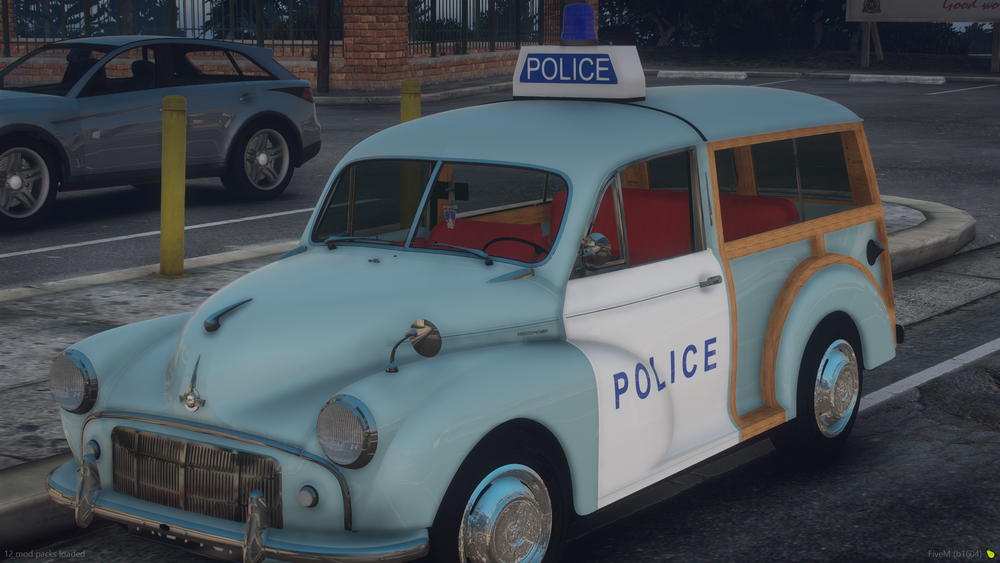 1953 Morris Minor Traveller Police car
