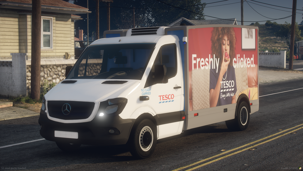 2018 Tesco Style van