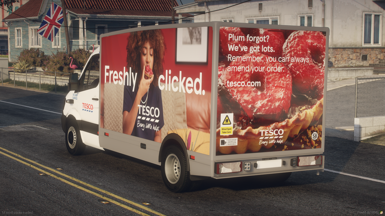 2018 Tesco Style van
