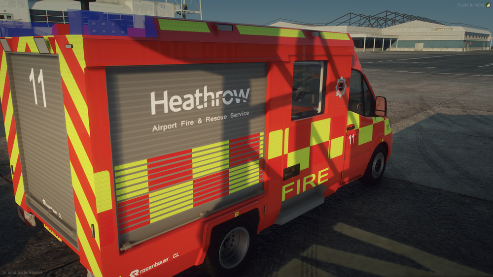 2019 Heathrow Fire & Rescue Mercedes Sprinter DRV