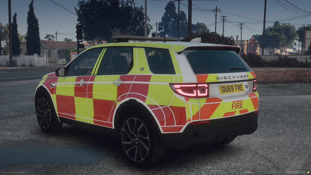 2019 Land Rover Discovery Sport Generic Fire