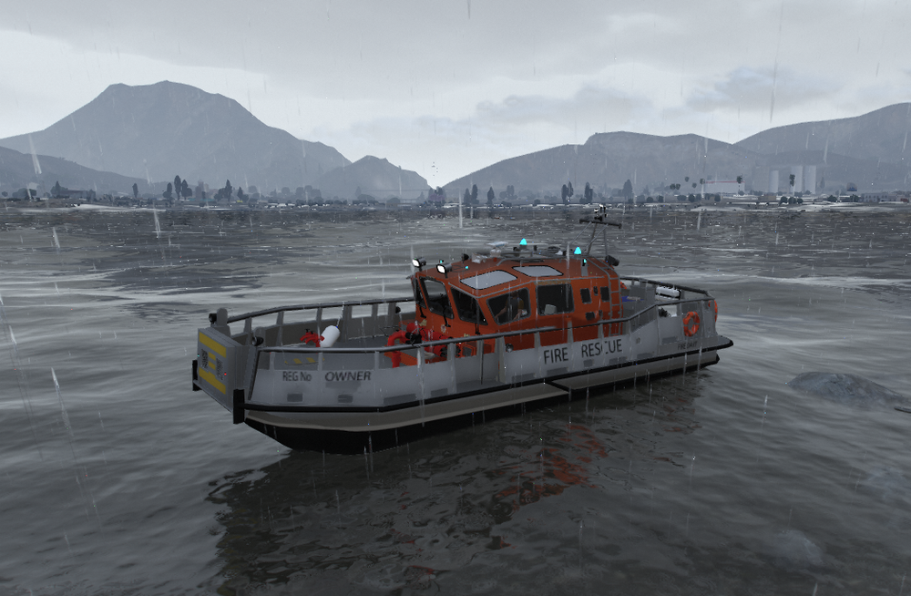 Landing craft Fire Boat